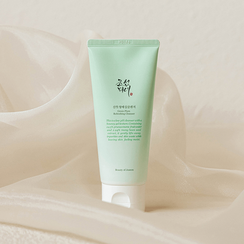 AsiaBeautyMall Beauty Of Joseon Green Plum Refreshing Cleanser Face Cleanser Gray 100mL,200mL