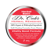 COLEHERBALS LLC 32 - Dr. Cole’s Vitality Herbal Balm Herbal White Smoke