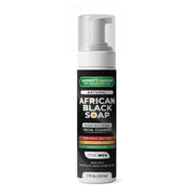 Garner's Garden African Black Soap Foaming Facial Cleanser | H2O2 Facial Cleanser Light Gray Men's African Black Soap Foaming Facial Cleanser / 7 oz Foamer (Recommended)