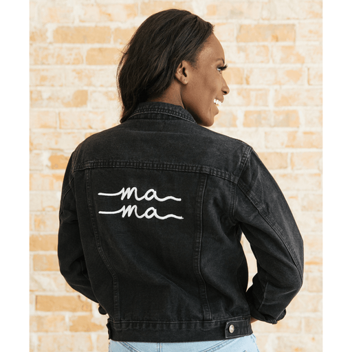 Sunflower Motherhood Black Denim Mama Jacket Clothing Wheat Small,Medium,Large,Extra Large