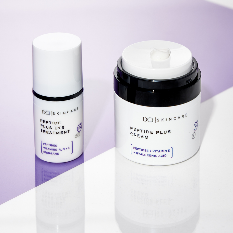 DCL Skincare Peptide Plus Eye Treatment Airless pump Lavender