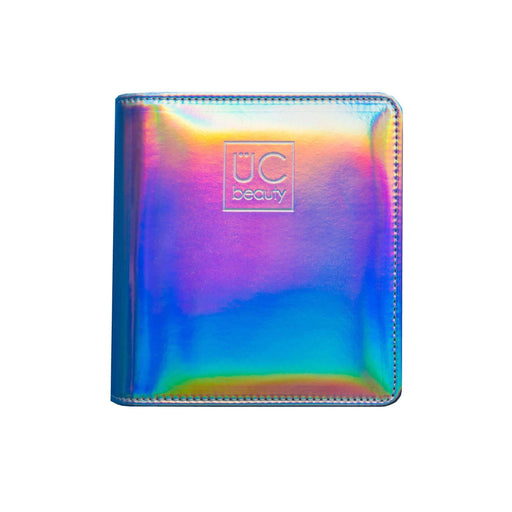 UberChic Beauty Mini Holographic Nail Stamp Storage Binder Tool Royal Blue