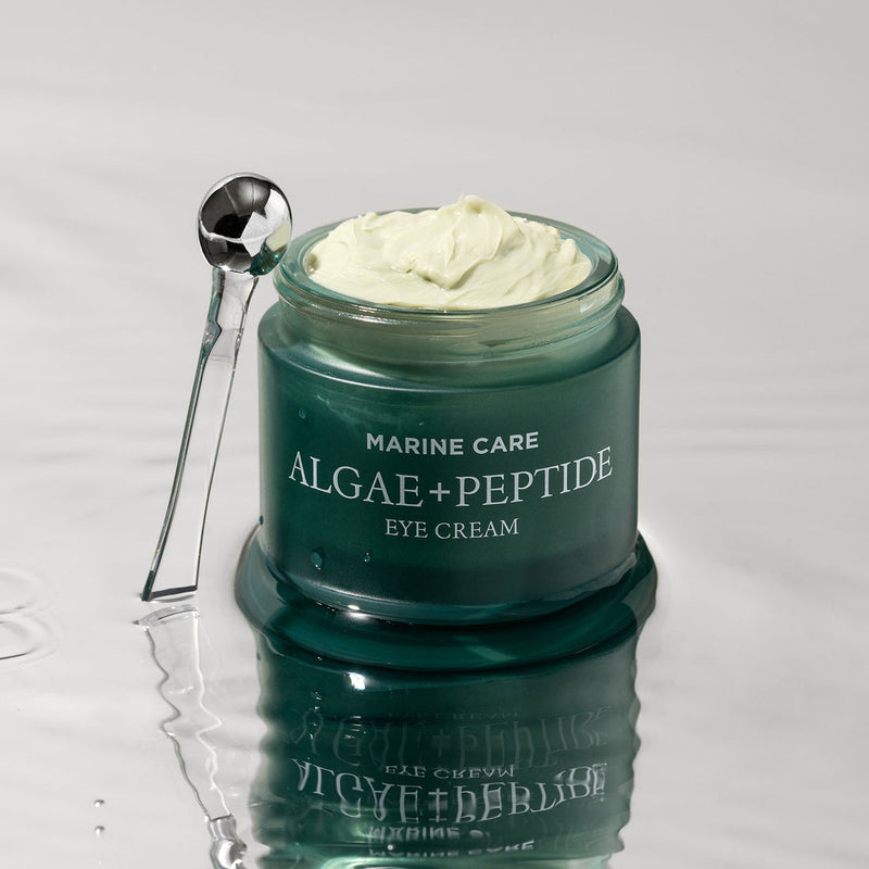 AsiaBeautyMall Heimish Marine Care Algae + Peptide Eye Cream Moisturizer Light Gray