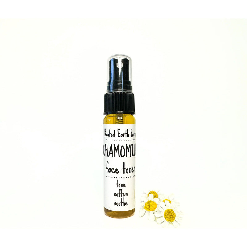 Rooted Earth Farm + Apothecary Chamomile Face Toner Face Toners Snow 1 oz,2 oz,4 oz
