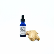 Rooted Earth Farm + Apothecary Ginger Tincture Tinctures + Capsules White Smoke 1 oz,2 oz