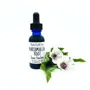 Rooted Earth Farm + Apothecary Marshmallow Root Tincture Tinctures + Capsules White Smoke 1 oz