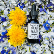 Rooted Earth Farm + Apothecary Breast Health Massage Oil Bath + Body Oils Orange 1 oz,2 oz