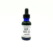 Rooted Earth Farm + Apothecary Herbal Hair + Nail Oil Hair + Nail Care White Smoke unscented / 1 oz