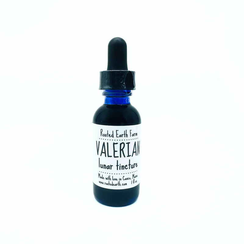 Rooted Earth Farm + Apothecary Valerian Tincture Tinctures + Capsules White Smoke 1 oz,2 oz