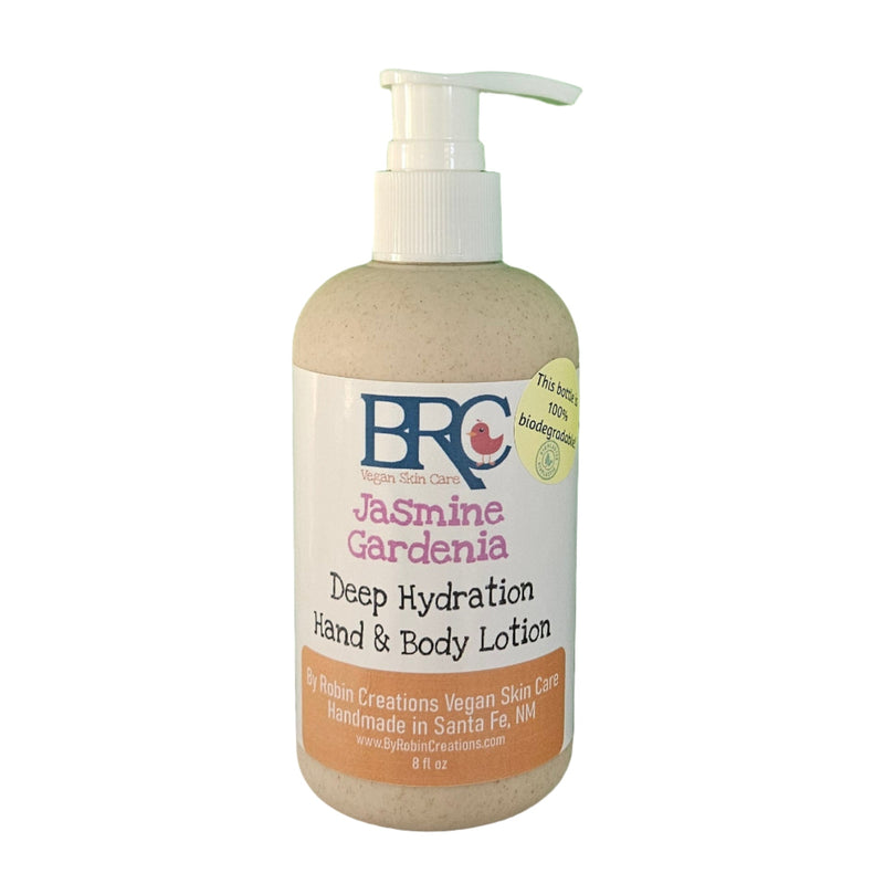 By Robin Creations Now in Pump Bottles! Ultra-Rich Nourishing Hand & Body Lotion Lotion & Moisturizer White Smoke Lemongrass Eucalyptus / 8 oz Biodegradable Wheat Straw Bottle,Jasmine Gardenia / 8 oz Biodegradable Wheat Straw Bottle,Lavender Pine / 8 oz Biodegradable Wheat Straw Bottle,Pink Grapefruit & Damask Rose / 8 oz Biodegradable Wheat Straw Bottle,Coconut & Va