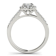 Bids.com 14k White Gold Square Outer Shape Round Diamond Engagement Ring (3/4 cttw) Rings White Smoke 3 / White Gold,3.5 / White Gold,4 / White Gold,4.5 / White Gold,5 / White Gold,5.5 / White Gold,6 / White Gold,6.5 / White Gold,7 / White Gold,7.5 / White Gold,8 / White Gold,8.5 / White Gold,9 / White Gold