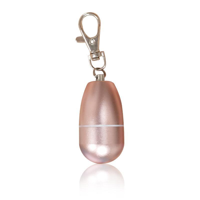 ZAQ Skin & Body Key Chain Washable Face Oil Absorbing Volcanic Stone Roller Rosy Brown