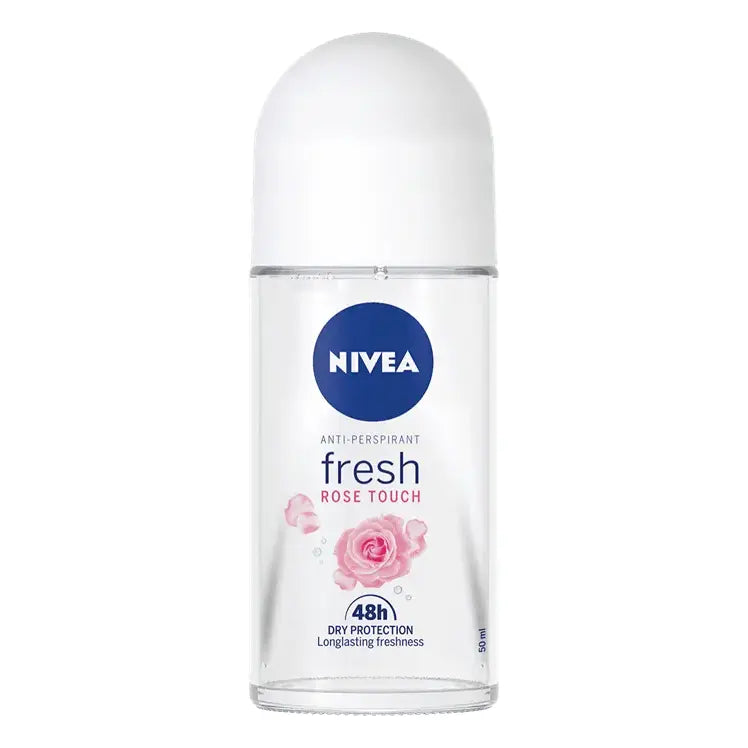 Nivea Nivea Fresh Rose Touch 48H Anti-Perspirant Roll-On Deodorant 50ml Deodorant White Smoke