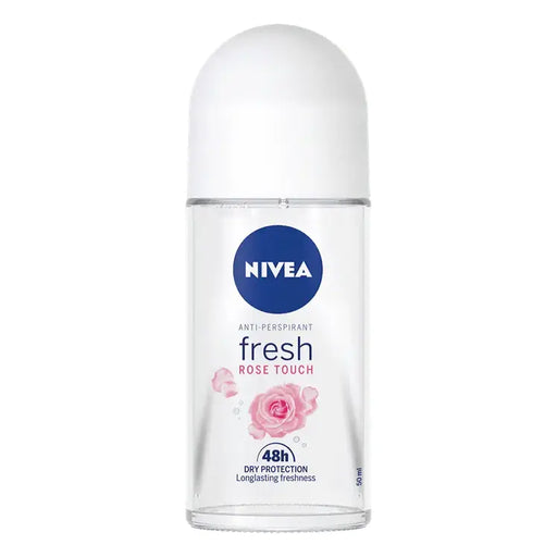 Nivea Nivea Fresh Rose Touch 48H Anti-Perspirant Roll-On Deodorant 50ml Deodorant White Smoke