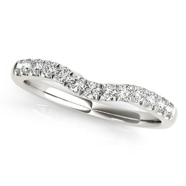 Bids.com 14k White Gold Diamond Curved Design Wedding Band (1/4 cttw) Rings White Smoke 3 / White Gold,3.5 / White Gold,4 / White Gold,4.5 / White Gold,5 / White Gold,5.5 / White Gold,6 / White Gold,6.5 / White Gold,7 / White Gold,7.5 / White Gold,8 / White Gold,8.5 / White Gold,9 / White Gold