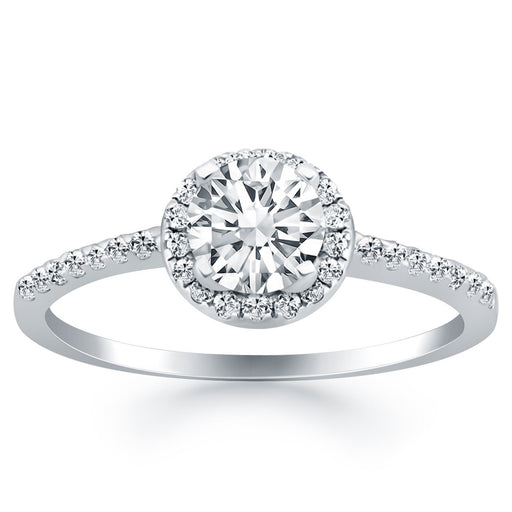 Bids.com 14k White Gold Diamond Halo Collar Engagement Ring Rings White Smoke 4 / White Gold,4.5 / White Gold,5 / White Gold,5.5 / White Gold,6 / White Gold,6.5 / White Gold,7 / White Gold,7.5 / White Gold,8 / White Gold,8.5 / White Gold,9 / White Gold