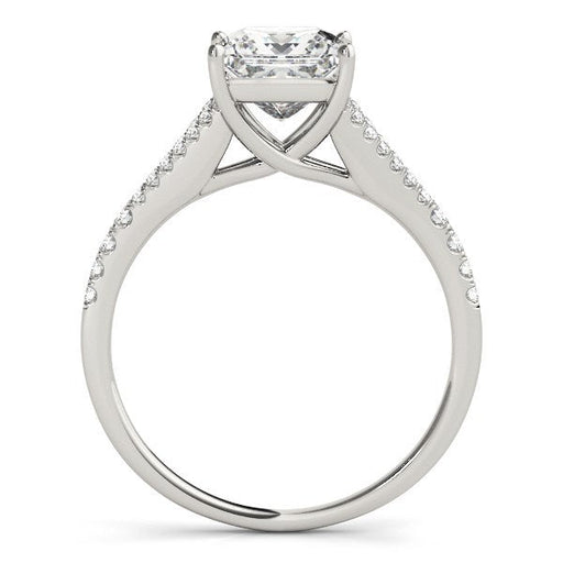 Bids.com 14k White Gold Princess Cut Split Shank Diamond Engagement Ring (1 1/8 cttw) Rings White Smoke 3 / White Gold,3.5 / White Gold,4 / White Gold,4.5 / White Gold,5 / White Gold,5.5 / White Gold,6 / White Gold,6.5 / White Gold,7 / White Gold,7.5 / White Gold,8 / White Gold,8.5 / White Gold,9 / White Gold