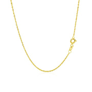 Bids.com 10k Yellow Gold Singapore Chain 1.0mm Necklaces White Smoke 16 / Yellow Gold,18 / Yellow Gold,20 / Yellow Gold,One / Yellow Gold