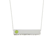 Bids.com Peridot Fashion Pendants Sterling Silver Pendants White Smoke 18