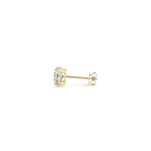 Bids.com 1 cttw Certified IGI Lab Grown Round Diamond Stud Earrings 14k Yellow Gold (G/VS2) Earrings White Smoke Yellow Gold
