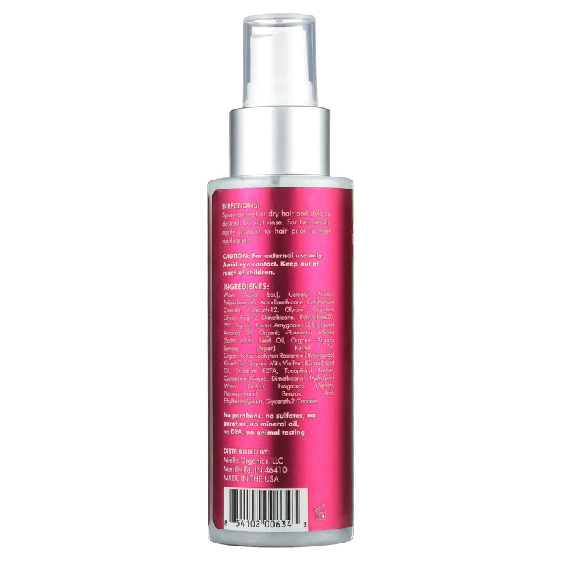 Mielle Organics Mielle Mongongo Oil Thermal & Heat Protectant Spray 4oz Heat Protectant Spray Pale Violet Red
