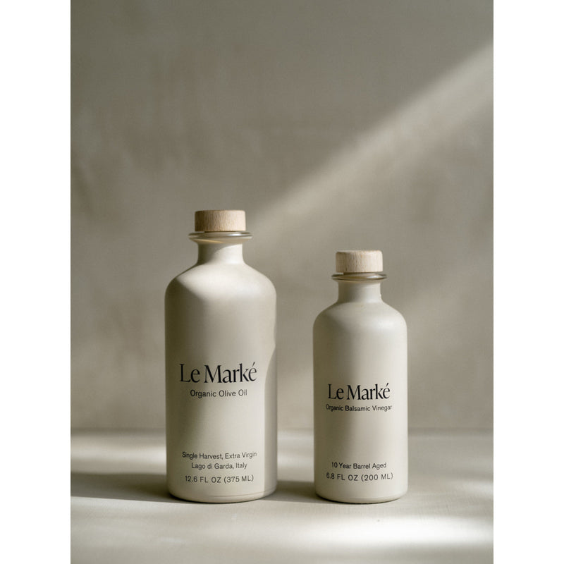 Le Marke Store The Duo: Olive Oil + Balsamic Vinegar Olive Oil & Balsamic Vinegar Dim Gray