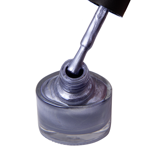 nbmsupply DARK STAMPING POLISH SILVER-BLUE METALLIC №19, 8 ML  Article : S019 White Smoke
