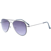 eyekeeper.com 2-6yr Old Kids Child Pilot Metal Frame Sunglasses S15017 Sunglasses White Smoke Grey
