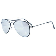 eyekeeper.com 2-6yr Old Kids Child Pilot Metal Frame Sunglasses S15017 Sunglasses White Smoke Silver Mirror