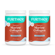 Further Food Chocolate Marine Collagen Powder Collagen White Smoke 2 Pack