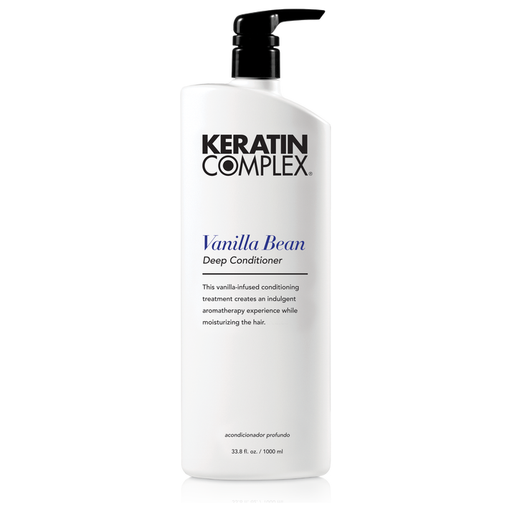 Keratin Complex Keratin Complex Vanilla Bean Deep Conditioner for Unisex 33.8 Oz Deep Conditioner Lavender