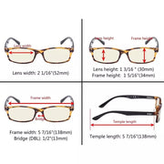 eyekeeper.com 2 Pack Blue Light Filter Reading Glasses CG103 Eyeglasses White Smoke 2 Pairs Mix / without magnification,2 Pairs Mix / +0.50,2 Pairs Mix / +0.75,2 Pairs Mix / +1.00,2 Pairs Mix / +1.25,2 Pairs Mix / +1.50,2 Pairs Mix / +1.75,2 Pairs Mix / +2.00,2 Pairs Mix / +2.25,2 Pairs Mix / +2.50,2 Pairs Mix / +3.00,2 Pairs Mix / +4.00