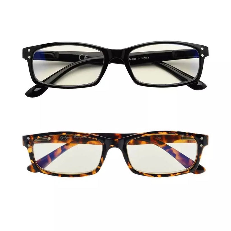 eyekeeper.com 2 Pack Blue Light Filter Reading Glasses CG103 Eyeglasses White Smoke 2 Pairs Mix / without magnification,2 Pairs Mix / +0.50,2 Pairs Mix / +0.75,2 Pairs Mix / +1.00,2 Pairs Mix / +1.25,2 Pairs Mix / +1.50,2 Pairs Mix / +1.75,2 Pairs Mix / +2.00,2 Pairs Mix / +2.25,2 Pairs Mix / +2.50,2 Pairs Mix / +3.00,2 Pairs Mix / +4.00