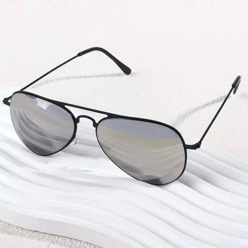 eyekeeper.com 2 Pack Kids Teen Age 8-16 Metal Sunglasses Boys Girls S15018 Sunglasses Lavender Black Silver Mirror,Blue Lens,Gold Brown Lens,Gold Green Mirror,Gold Red Mirror,Pink Lens,Purple Lens,Silver G15