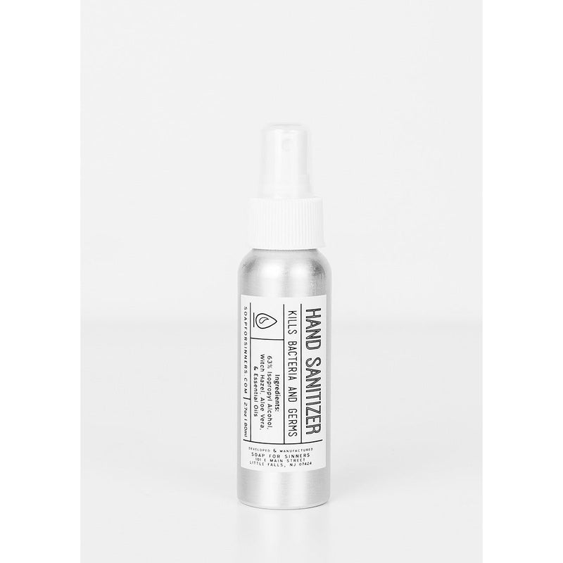 Soap for Sinners Hand Sanitizer Oil Light Gray 2.0 oz (60ml)