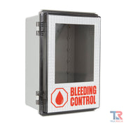 True Rescue Individual Bleeding Control Cabinet Cabinet White Smoke Non-Alarmed,Alarmed