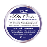 COLEHERBALS LLC 24 - Dr. Cole’s P.M. Pain Herbal Balm Herbal Light Gray
