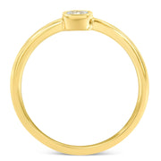 Bids.com 14K Yellow Gold Plated .925 Sterling Silver 1/20 Carat Diamond Square Cushion-Shaped Miracle Set Petite Fashion Promise Ring (J-K Color, I1-I2 Clarity) - Size 6 Rings White Smoke 7 / Yellow.Sterling Silver,6 / Yellow.Sterling Silver,8 / Yellow.Sterling Silver