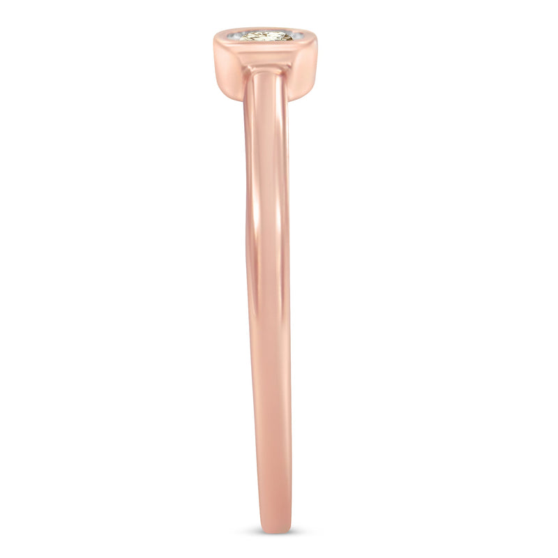 Bids.com 14K Rose Gold Plated .925 Sterling Silver 1/20 Carat Diamond Square Cushion-Shaped Miracle Set Petite Fashion Promise Ring (J-K Color, I1-I2 Clarity) - Size 6 Rings White Smoke 8 / Rose.Sterling Silver,7 / Rose.Sterling Silver,6 / Rose.Sterling Silver