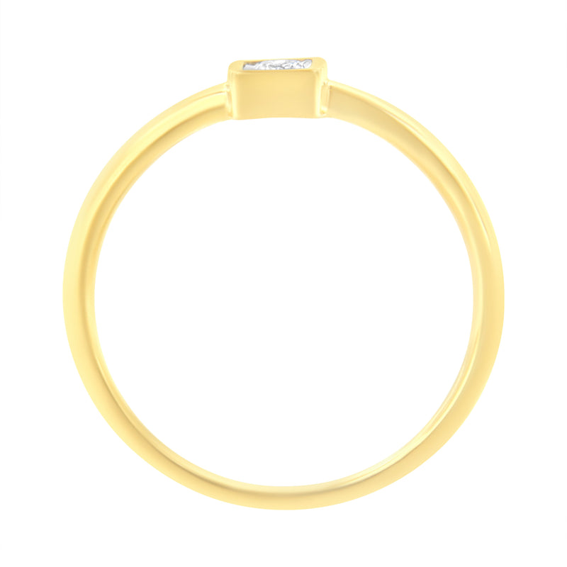 Bids.com 14K Yellow Gold Plated .925 Sterling Silver 1/20 cttw Miracle Set Diamond Promise Ring (J-K Color, I1-I2 Clarity) - Size 6 Rings White Smoke 8 / Yellow.Sterling Silver,7 / Yellow.Sterling Silver,6 / Yellow.Sterling Silver