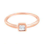 Bids.com 14K Rose Gold Plated .925 Sterling Silver 1/20 cttw Miracle Set Diamond Promise Ring (J-K Color, I1-I2 Clarity) - Size 6 Rings White Smoke 8 / Rose.Sterling Silver,7 / Rose.Sterling Silver,6 / Rose.Sterling Silver