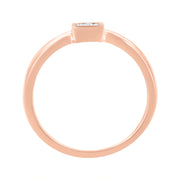 Bids.com 14K Rose Gold Plated .925 Sterling Silver 1/20 cttw Miracle Set Diamond Promise Ring (J-K Color, I1-I2 Clarity) - Size 6 Rings White Smoke 8 / Rose.Sterling Silver,7 / Rose.Sterling Silver,6 / Rose.Sterling Silver