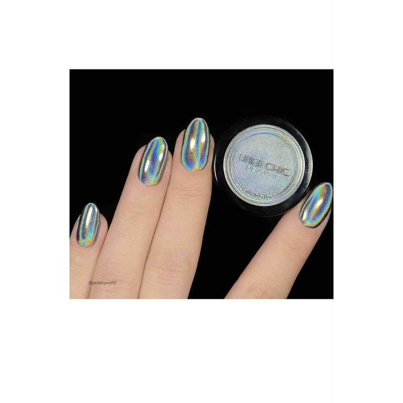 UberChic Beauty Holographic Powder (20 Micron) Powder Tan