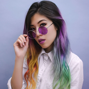 zeroUV Retro Hippie Metal Lennon Round Color Lens Sunglasses 8594 Sunglasses Light Steel Blue Silver Purple,Silver Blue,Silver Red,Silver Pink,Gunmetal Smoke,Black Smoke,Gold Brown