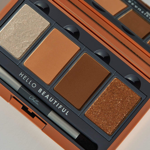 Chella la vie neutral eyeshadow palette Brow & Eye Dark Slate Gray