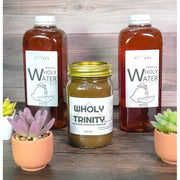 Nicko Kitchen Shop Wholy Bundle | Sea Moss Gel with Bladderwrack and Burdock + Soursop Detox Tea Bottles Vitamins & Supplements Gray Egyptian & Mango,Egyptian,Mango