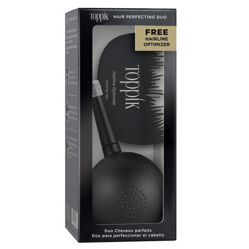 VIP Extensions Toppik Hair Perfecting Duo Tool Kit Hair Care Kit Dark Slate Gray