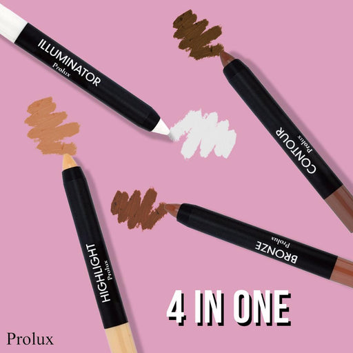 Prolux Cosmetics Face Sculpting Pencil Set Plum