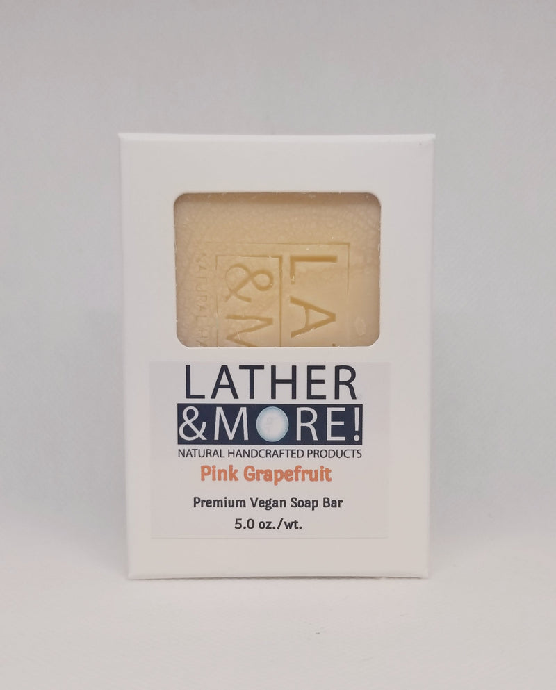 Lather and More! Pink Grapefruit Soap soap Gray