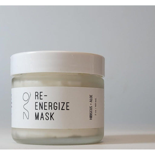 ZAQ Skin & Body Re-Energize Mask - Hibiscus + Aloe Dark Gray 60mL